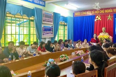 Trường MN Hoạ Mi tổ chức Hội nghị phụ huynh đầu năm học 2025-2026