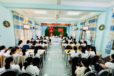 Trường MN Hoạ Mi tổ chức hội nghị Cán bộ.viên chức.người lao động năm học 2025-2026